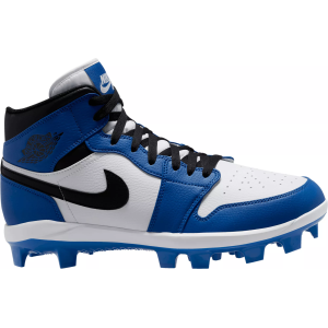 Jordan Nike Jordan 1 Retro MCS High Baseball Cleats, Size 11.5, Royal/Black - $67.48 at DICK'S Sporting Goods