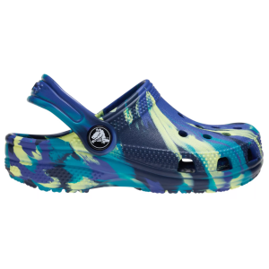 Crocs Crocs Kids' Classic Marbled Clogs, Size 4, Navy/Turbo Teal - $30.97 at DICK'S Sporting Goods