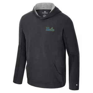 Colosseum Men's UCLA Bruins Blue Long Sleeve Hoodie Shirt, XL