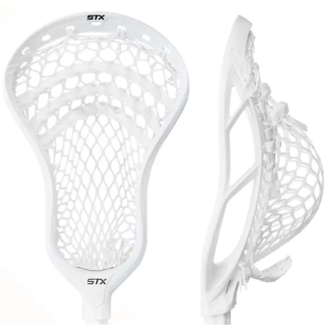 STX Stallion 1K Lacrosse Head - Strung, Men's, White