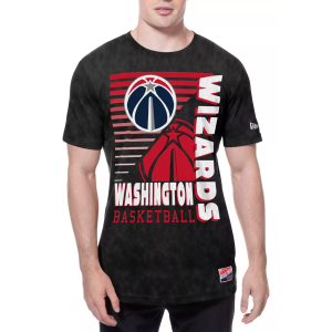 New Era New Era Men's Washington Wizards Black Throwback Washed T-Shirt, Small - $41.99 at DICK'S Sporting Goods