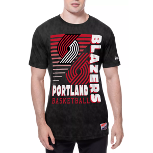 New Era New Era Men's Portland Trail Blazers Black Throwback Washed T-Shirt, Medium - $41.99 at DICK'S Sporting Goods