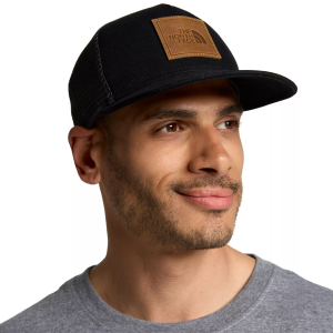 The North Face The North Face Half Dome Trucker Hat, Men's, Tnf Black/Leather Patch - $25.97 at DICK'S Sporting Goods