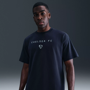 Nike Men's Chelsea FC 2025 Navy T90 Wordmark T-Shirt, Small, Blue