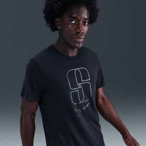 Nike Sabrina Dri-FIT Basketball T-Shirt, Women's, Small, Black