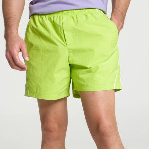 DSG Men's 6" Relaxed Woven Short, Large, Active Lime