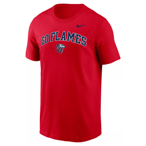 Nike Men's Liberty Flames Red Legend Logo T-Shirt, Small