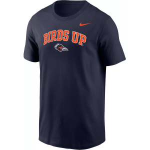 Nike Men's UT San Antonio Roadrunners Navy Legend Logo T-Shirt, Small, Blue
