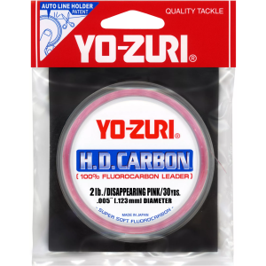 Yo-Zuri Yo-Zuri H.D. Carbon Fluorocarbon Leader, Pink - $39.99 at DICK'S Sporting Goods