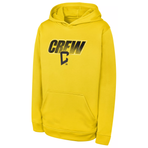 MLS Youth Columbus Crew Yellow Pullover Hoodie, Small