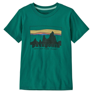 Patagonia Kids' '73 Skyline T-Shirt, XS, Gem Green