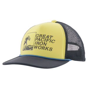 Patagonia Broadcaster High Crown Trucker Hat, Men's, Gpiw Lemon Zest