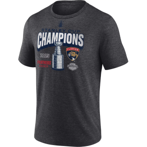 Fanatics NHL Adult Florida Panthers 2025 Stanley Cup Champions Throwback T-Shirt, Men's, Small, Gray - $14.98 at DICK'S Sporting Goods