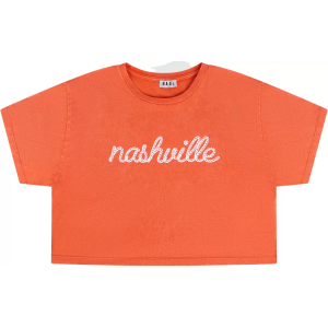Nash Nash Women's Red Cropped Rope Script Short Sleeve T-Shirt, Medium - $8.97 at DICK'S Sporting Goods