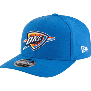 New Era Adult Oklahoma City Thunder Blue Logo 9Seventy Adjustable Stretch-Snap Hat, Men's, Multi