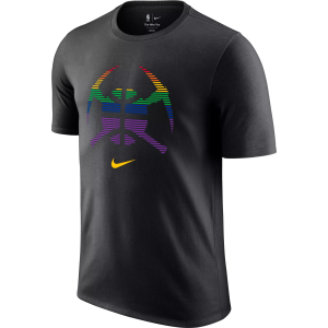 Nike Adult 2025-26 City Edition Denver Nuggets Essential T-Shirt, Men's, Large, Black
