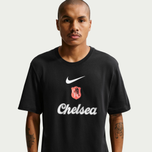 Nike Adult Chelsea FC Pitch Blue 2025 Graphic T-Shirt, Men's, Small