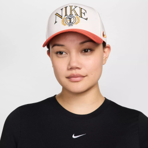 Nike Rise Structured A-Frame Cap, Men's, L/XL, Sail/Cosmic Clay