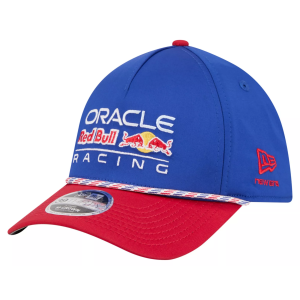 New Era Men's F1 Red Bull Racing City Connect 39Thirty Adjustable Hat, Small/Medium, Blue