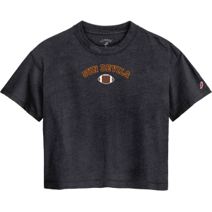 League-Legacy Women's Arizona State Sun Devils Black Football Arch T-Shirt, Small