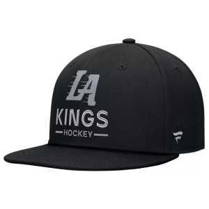 NHL Adult Los Angeles Kings Black Structured Adjustable Hat, Men's