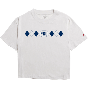 League-Legacy League-Legacy Women's Penn State Nittany Lions Grey Argyle Midi T-Shirt, Large, Gray - $14.98 at DICK'S Sporting Goods