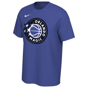 Nike Men's Orlando Magic Blue Essential Logo Short Sleeve T-Shirt, Small