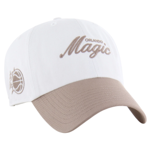 '47 Adult Orlando Magic Off White Contemporary Basics Foundational Clean Up Adjustable Hat, Men's