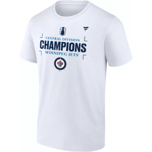 Fanatics NHL Adult Winnipeg Jets 2025 Central Division Champions White T-Shirt, Men's, XL - $13.48 at DICK'S Sporting Goods