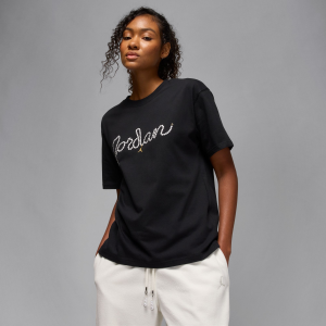 Jordan Women's Brooklyn T-Shirt, Medium, Black
