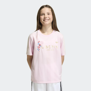 adidas Originals x Liberty London Girls' Loose Jersey, Large, Clear Pink