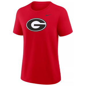 Nike Women's Georgia Bulldogs Red Core T-Shirt, Small