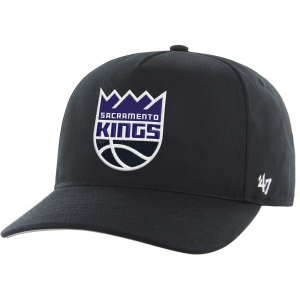'47 Adult Sacramento Kings Black Logo Hitch Adjustable Hat, Men's