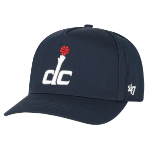 '47 Adult Washington Wizards Navy Logo Hitch Adjustable Hat, Men's, Blue