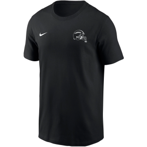 Nike Men's Iowa State Cyclones Black Blackout25 Sideline T-Shirt, Small