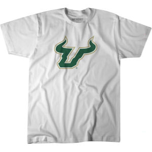Breakingt BreakingT Men's South Florida Bulls White Logo Lockup T-Shirt, Medium - $35.00 at DICK'S Sporting Goods