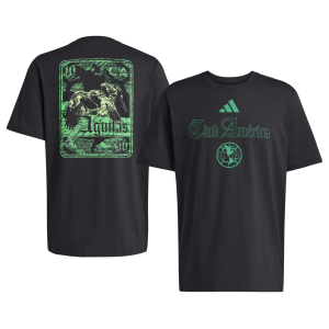 adidas Adult Club America Black Third T-Shirt, Men's, Small