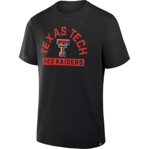 NCAA Men's Texas Tech Red Raiders Black Legacy T-Shirt, Large