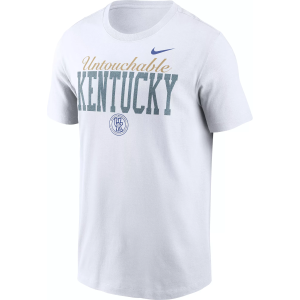 Nike Adult Kentucky Wildcats Denim White Alternate T-Shirt, Men's, Small