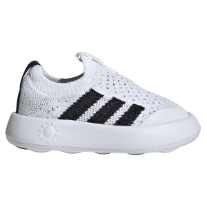 adidas Toddler Bubble Comfy I Shoes, Boys', Size 7, White/Black