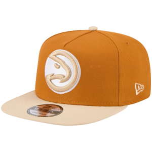 New Era New Era Adult Atlanta Hawks Brown Two Tone 9Fifty A-Frame Adjustable Hat, Men's - $24.99 at DICK'S Sporting Goods
