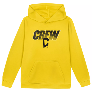 MLS Boys' Columbus Crew Yellow Pullover Hoodie, Size 4