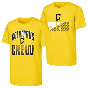 MLS Youth Columbus Crew Yellow 2-Pack Never Quit T-Shirt, Small
