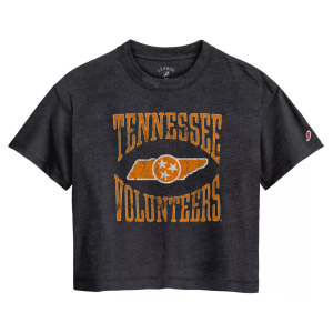 League-Legacy Women's Tennessee Volunteers Black Intramural Oversized T-Shirt, Medium