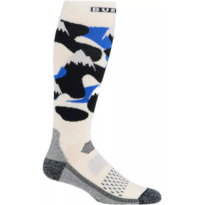 Burton Performance Midweight Snowboard Socks, Men's, Large, Jake Blue Mountain