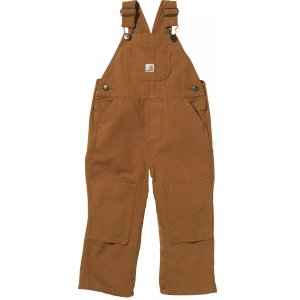 Carhartt Carhartt Infant Boys' Washed Canvas Bib Overalls, 9M, Brown - $34.99 at DICK'S Sporting Goods