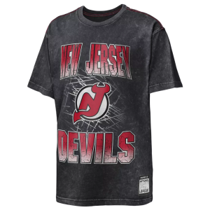 NHL Boys' New Jersey Devils Black 'Time To Shine' T-Shirt, Medium