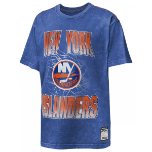 NHL Boys' New York Islanders Blue 'Time To Shine' T-Shirt, Medium