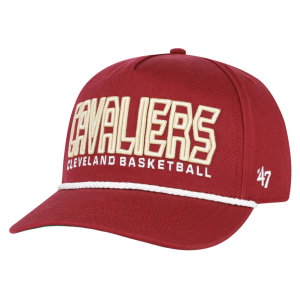 '47 Youth Cleveland Cavaliers Red Byline Hitch Adjustable Hat