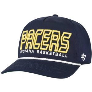 '47 Youth Indiana Pacers Navy Byline Hitch Adjustable Hat, Blue